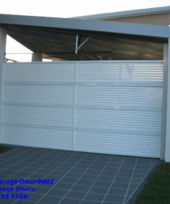 Louver Style Garage Door 0002