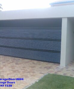 Louver Style Garage Door 0004