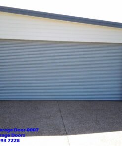 Louver Style Garage Door 0007